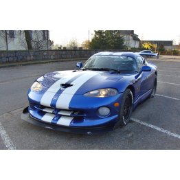 Накладка сплиттер на передний бампер на Dodge Viper II GTS